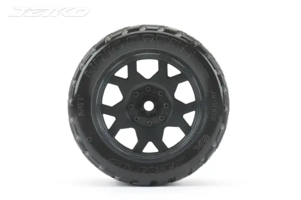 Jetko Ex Tyre King Cobra Belted XMT Black Wheel TRX Xmaxx Kraton (2) – view 5