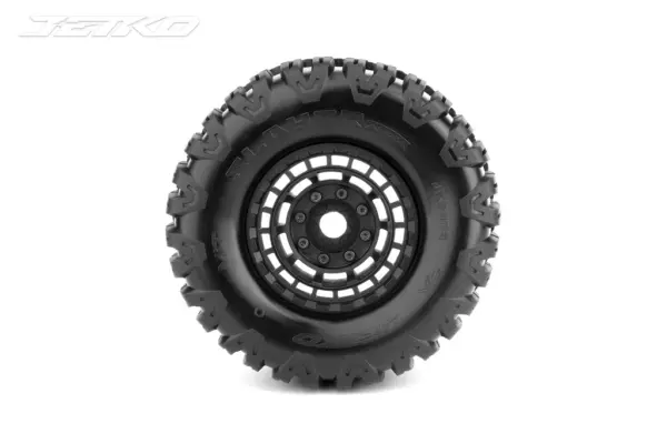 Jetko EX Tyre XMT Slayer Belted Black Wheel 24mm Xmaxx & Kraton(2) – view 2