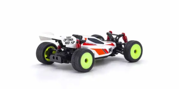 Kyosho Mini-Z Mb010 Readyset 4wd Turbo Optima Mid Special White – RC Car – view 3