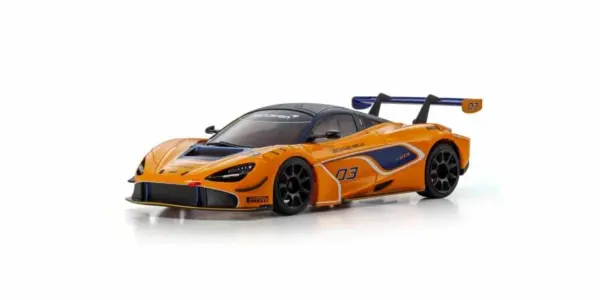 Kyosho Mini-Z Mr04 RWD McLaren 720s Gt3 Orange #03 (W-Mm/Kt531p) – RC Car – view 2