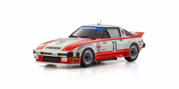 Kyosho Mini-Z Mr04 RWD Mazda Savanna Rx-7 Daytona'79 no.77 (N-Mm2/Kt) – RC Car – view 2