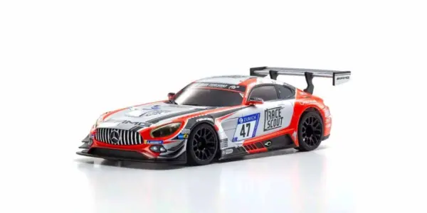 Kyosho Mini-Z Mr04 RWD Mercedes Amg Gt3 24h Nbg18 no.47 (W-Mm/Kt531p) – RC Car – view 2