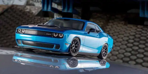 Kyosho Fazer Fz02 (L) Dodge Challenger SRT 2015 Blue 1:10 Readyset – view 7