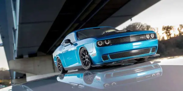 Kyosho Fazer Fz02 (L) Dodge Challenger SRT 2015 Blue 1:10 Readyset – view 9