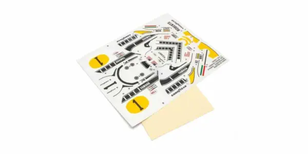 Kyosho Hanging-on Racer Yamaha Yzr500 Decal Sheet