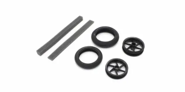 Kyosho Hanging-on Racer High Grip Tyres & Wheels (2)