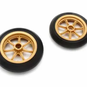 Kyosho Hanging-on Racer Yamaha YZR500 Tyres & Wheels (2)