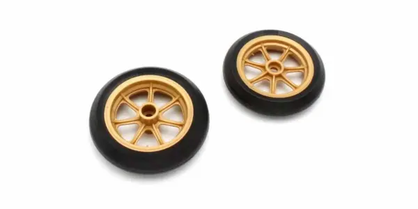 Kyosho Hanging-on Racer Yamaha YZR500 Tyres & Wheels (2)