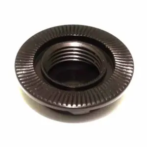 Kyosho 1:8 Inferno Serrated Closed Wheel Nuts (4) Gun Metal – view 2