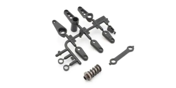 Servo Saver Set Kyosho Optima Mid - Gun Metal