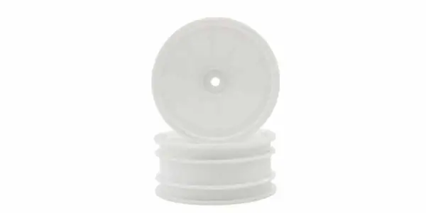 Kyosho Optima Serie White 2.2 Inches Front Dish Wheels (2)