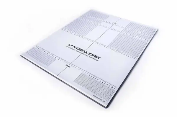 Koswork Pit Setup Board 1:8 Buggy/on-Road (455x570x10mm) Extra Light
