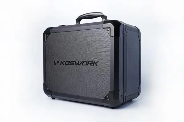 Koswork V2 Mini Black Aluminium Case for Kyosho Mini-Z (300x240x190mm