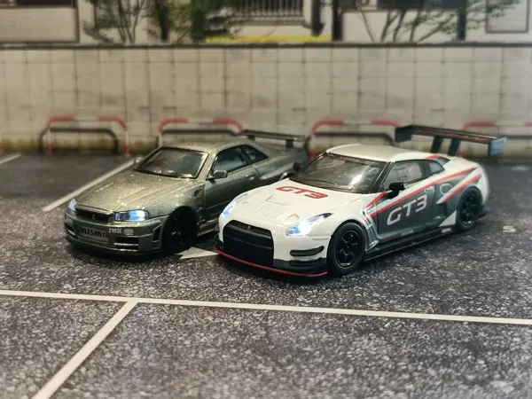 Kyosho Motn Led System 1:64 Skyline Gt-R Nismo Gt-3 Presentation – view 6