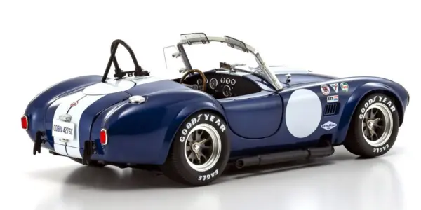 Kyosho 1:18 Shelby Cobra 427 S/C Spider 1962 Blue/White – view 2