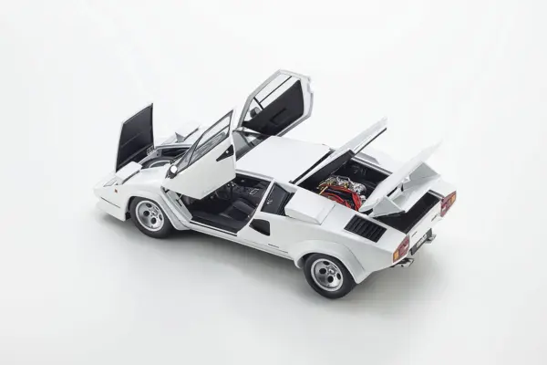Kyosho 1:18 Lamborghini Countach Lp400 S White – view 12