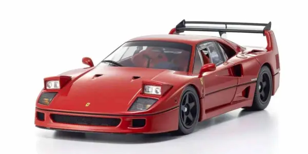 Kyosho 1:18 Ferrari F40 Light Weight Red 1987 Die-Cast Collection – view 4
