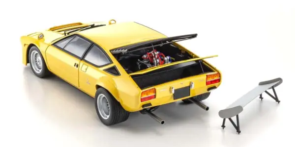 Kyosho 1:18 Lamborghini Urraco Rally 1974 Yellow – view 3