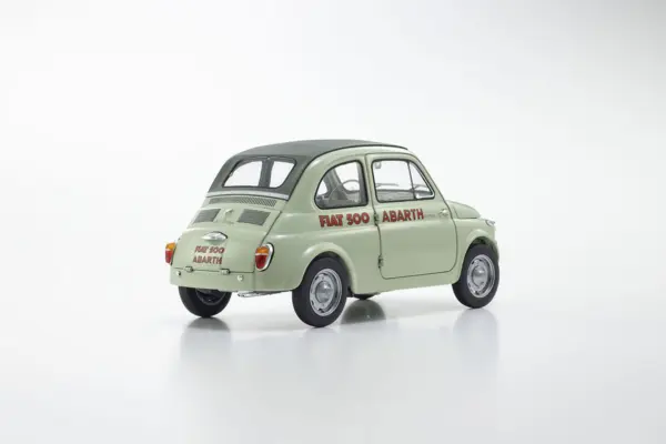 Kyosho 1:18 Fiat Nuova 500 Elaborazione Abarth Record Green Clear – view 2