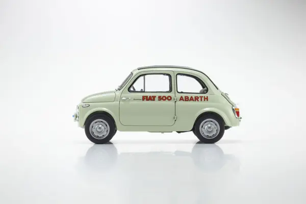 Kyosho 1:18 Fiat Nuova 500 Elaborazione Abarth Record Green Clear – view 6