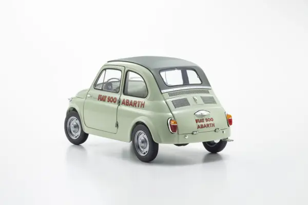 Kyosho 1:18 Fiat Nuova 500 Elaborazione Abarth Record Green Clear – view 10