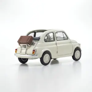 Kyosho 1:18 Fiat Nuova 500 Ivory Accessories Version – view 2