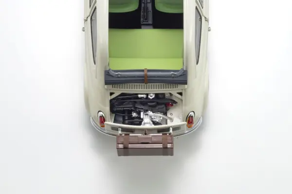 Kyosho 1:18 Fiat Nuova 500 Ivory Accessories Version – view 8