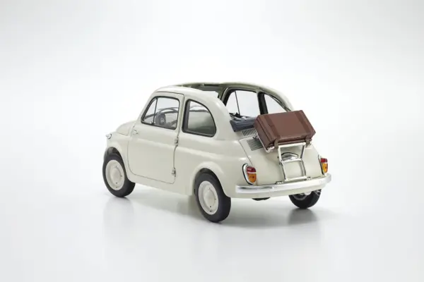 Kyosho 1:18 Fiat Nuova 500 Ivory Accessories Version – view 12