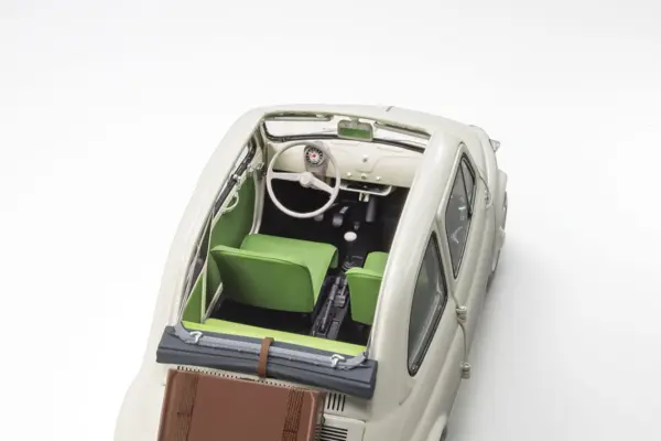 Kyosho 1:18 Fiat Nuova 500 Ivory Accessories Version – view 16