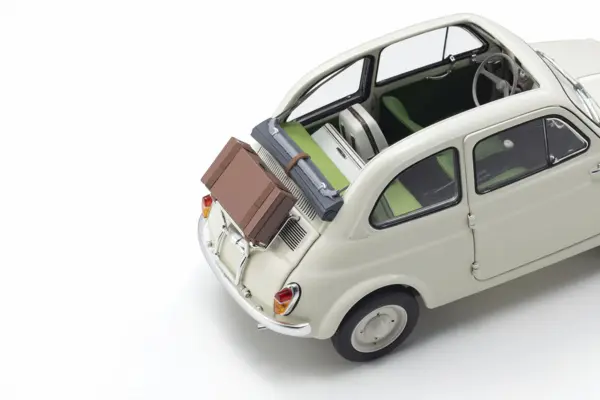 Kyosho 1:18 Fiat Nuova 500 Ivory Accessories Version – view 17