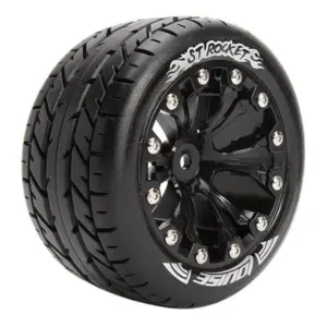 Louise Rc St-Rocket 1/10 Soft Bearing Black Gp Jato 2wd Fr