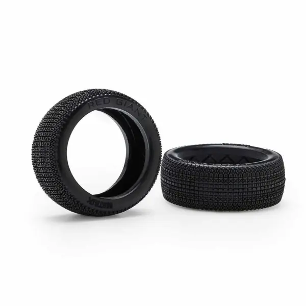 Matrix Red Giant Clay Super Soft 1:8 Buggy Tyres Only (2) – view 2