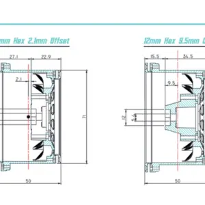Method Terraform Belted 1/10mt Tyres on Array Beadlock Rims – view 2