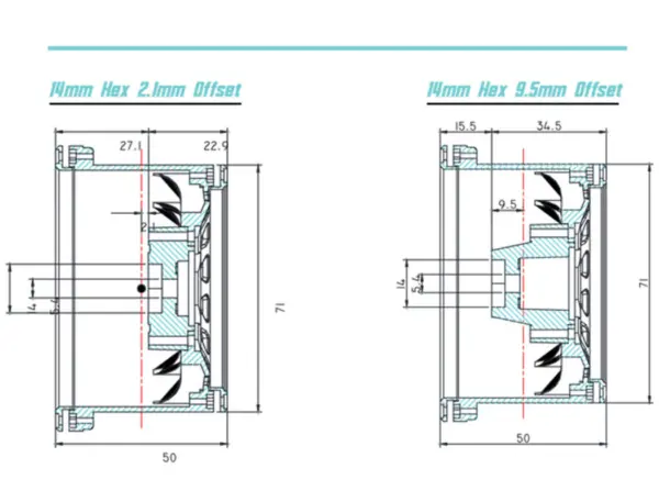 Method Terraform Belted 1/10mt Tyres on Array Beadlock Rims – view 3
