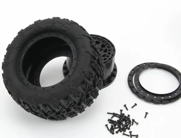 Method Terraform Belted 1/10mt Tyres on Array Beadlock Rims – view 4