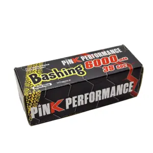 Pink Bashing Lipo 3s 11.1v-6000-50c (Multi) 139x47x39mm 460g – view 2