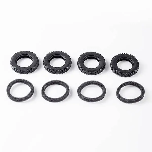 Roc Hobby Type82 Kubelwagon/Beetle Tyre With Foam