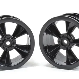 RPM "N2o" Gloss Black Resto Mod Sedan Wheels – view 2