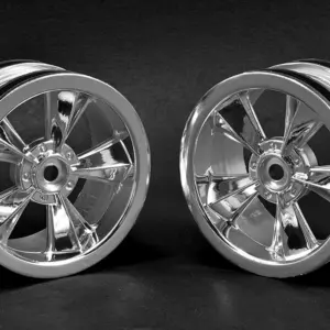 RPM "N2o" Gloss Black Resto Mod Sedan Wheels – view 2