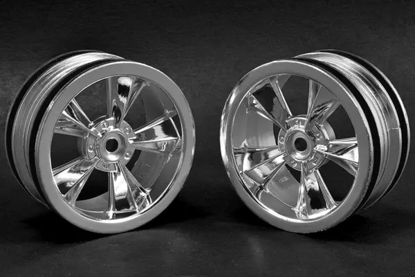 RPM "N2o" Gloss Black Resto Mod Sedan Wheels – view 2