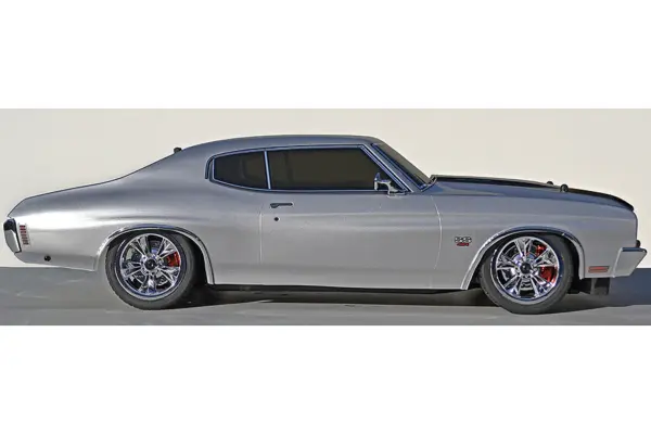 RPM "N2o" Gloss Black Resto Mod Sedan Wheels – view 3