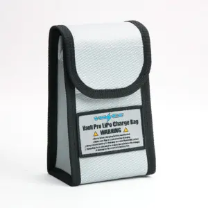 Voltz Vault Pro Lipo Charge Bag 14cm X 9.5CM X 5.5CM