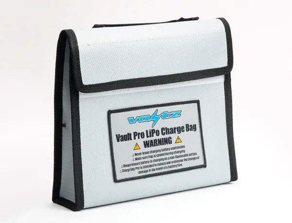 Voltz Vault Pro Lipo Charge Bag 16.5CM X 21.5CM X 4.5CM – view 2
