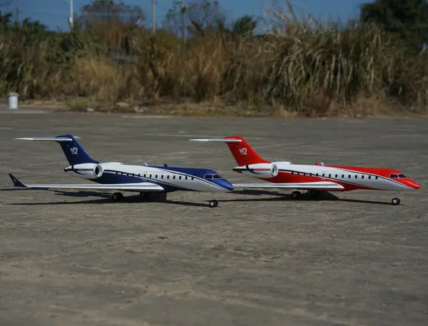 Xfly Twin 40mm J-65 Edf Business Jet PNP - Blue – view 8