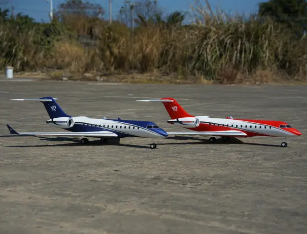 Xfly Twin 40mm J-65 Edf Business Jet PNP - Blue – view 9