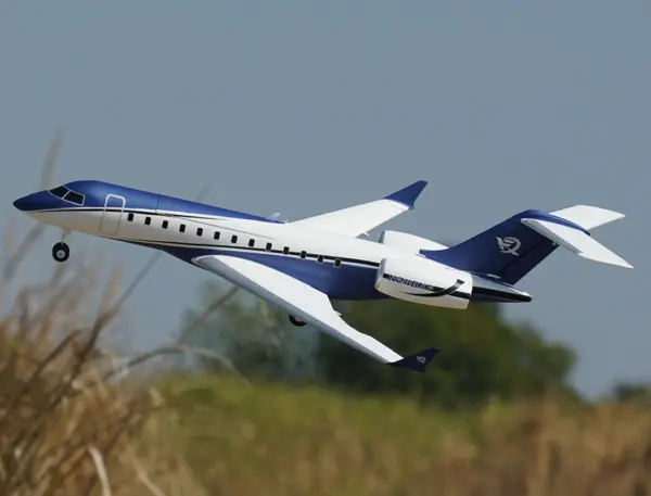 Xfly Twin 40mm J-65 Edf Business Jet PNP - Blue – view 17