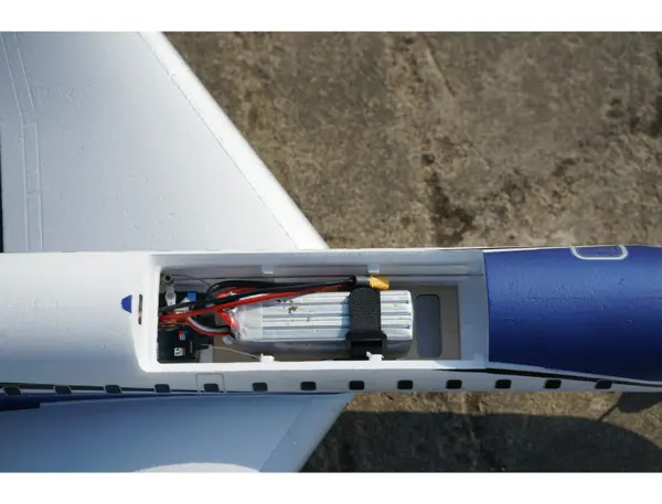 Xfly Twin 40mm J-65 Edf Business Jet PNP - Blue – view 23