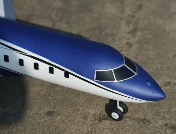 Xfly Twin 40mm J-65 Edf Business Jet PNP - Blue – view 25