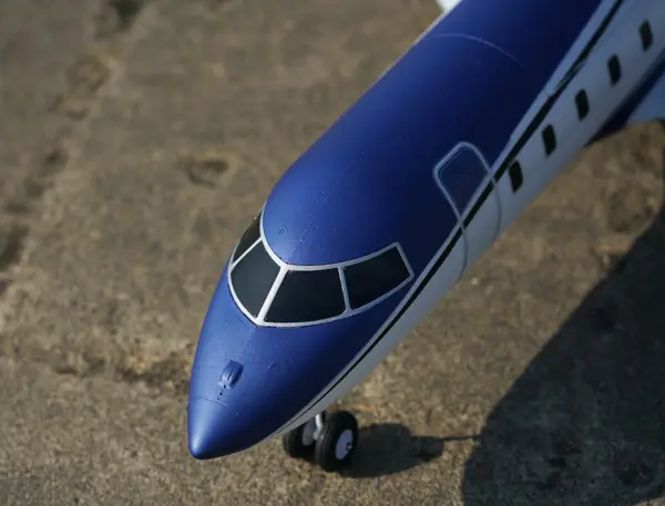Xfly Twin 40mm J-65 Edf Business Jet PNP - Blue – view 26