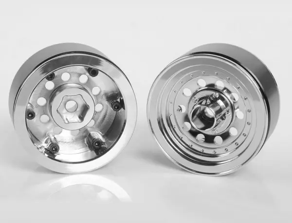 Rc4wd Classic 10-Hole Chrome 1.9" Beadlock Wheels – view 5